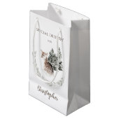 Petit Sac Cadeau Mon 1er Cerf de bébé de Noël (Devant Angle)