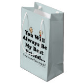 Petit Sac Cadeau Mon meilleur ami (Dos Angle)