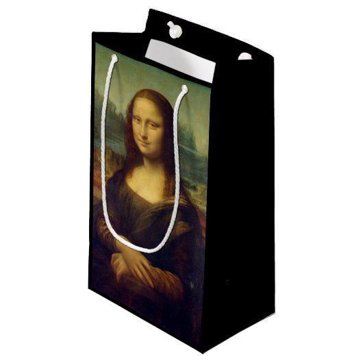 Petit Sac Cadeau Mona Lisa (Devant Angle)
