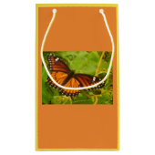 Petit Sac Cadeau Monarque orange (Dos)