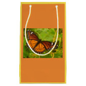 Petit Sac Cadeau Monarque orange (Devant)