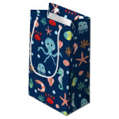 Petit Sac Cadeau Monde marin (Dos Angle)