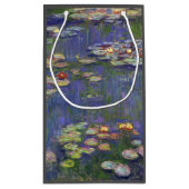 Petit Sac Cadeau Monet Water Lilies Chef-d'oeuvre Peinture (Dos)