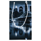Petit Sac Cadeau Monochrome New York Skyline (Dos)