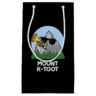 Petit Sac Cadeau Monte K-Toot Funny Mountain Pun Dark BG
