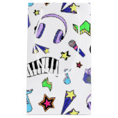 Petit Sac Cadeau Montez la musique (Devant)