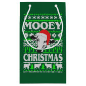 Petit Sac Cadeau Mooey Noël moche Sweat de Noël (Dos)