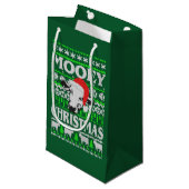 Petit Sac Cadeau Mooey Noël moche Sweat de Noël (Devant Angle)