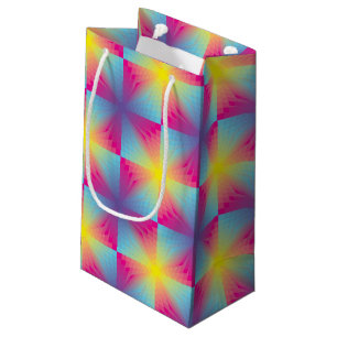 Petit Sac Cadeau Mosaïque carrée abstraite de vecteur