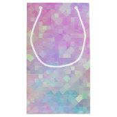 Petit Sac Cadeau mosaïque holo sparkle : (Dos)