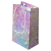 Petit Sac Cadeau mosaïque holo sparkle : (Dos Angle)