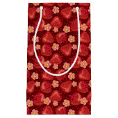 Petit Sac Cadeau Motif 2 2 de fraise (Devant)