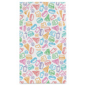 Petit Sac Cadeau Motif 2 d'aliments de préparation rapide (Dos)