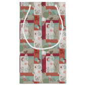 Petit Sac Cadeau Motif 2 d'édredon de bébé (Dos)