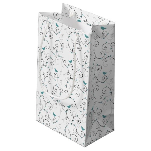 Petit Sac Cadeau motif 3 (Dos Angle)
