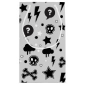 Petit Sac Cadeau Motif à la mode (Dos)