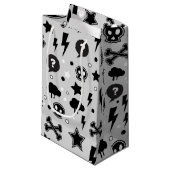 Petit Sac Cadeau Motif à la mode (Devant Angle)