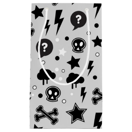 Petit Sac Cadeau Motif à la mode (Devant)