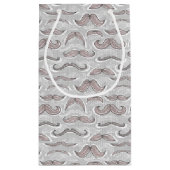 Petit Sac Cadeau Motif à la mode de moustache (Dos)