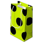 Petit Sac Cadeau Motif à pois (Dos Angle)