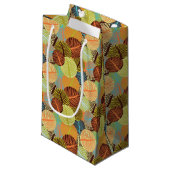 Petit Sac Cadeau Motif abstrait (Devant Angle)