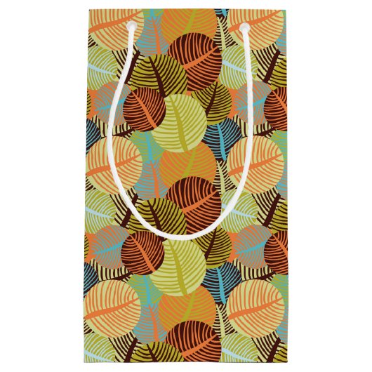 Petit Sac Cadeau Motif abstrait (Devant)