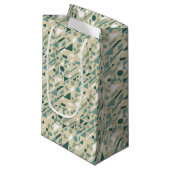 Petit Sac Cadeau Motif abstrait (Devant Angle)