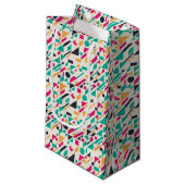 Petit Sac Cadeau Motif abstrait 3 (Devant Angle)