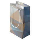 Petit Sac Cadeau Motif abstrait frais de triangle (Devant Angle)