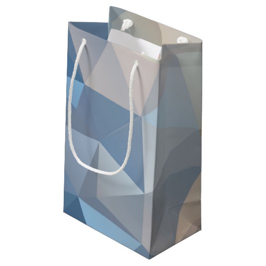 Petit Sac Cadeau Motif abstrait frais de triangle (Dos Angle)