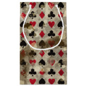 Petit Sac Cadeau Motif affligé d'Alice du pays des merveilles (Dos)