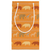 Petit Sac Cadeau Motif africain (Devant)