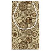 Petit Sac Cadeau Motif africain 3 de peau de guépard (Dos)