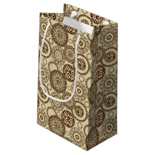 Petit Sac Cadeau Motif africain 3 de peau de guépard