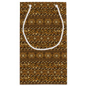 Petit Sac Cadeau Motif africain de peau de guépard (Dos)