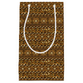 Petit Sac Cadeau Motif africain de peau de guépard (Devant)