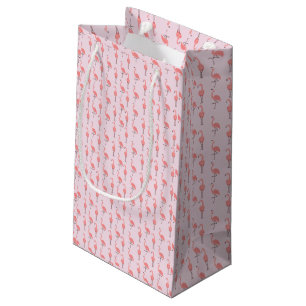 Petit Sac Cadeau Motif aléatoire de flamant rose
