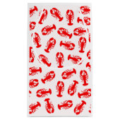 Petit Sac Cadeau Motif animal de homard rouge mignon (Dos)