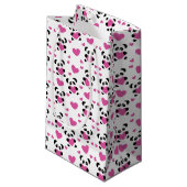 Petit Sac Cadeau Motif au jour de l'amour (Devant Angle)