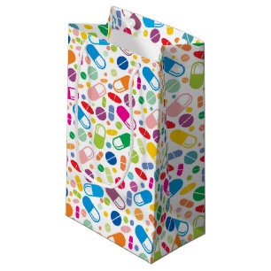 Petit Sac Cadeau Motif au néon coloré de drogue