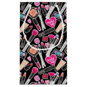 Petit Sac Cadeau Motif au néon de maquillage (Dos)