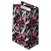 Petit Sac Cadeau Motif au néon de maquillage (Dos Angle)