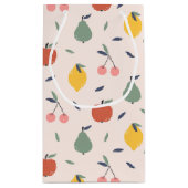Petit Sac Cadeau Motif aux fruits mignons (Dos)