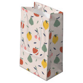 Petit Sac Cadeau Motif aux fruits mignons (Dos Angle)