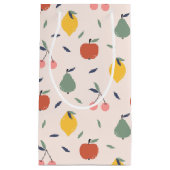 Petit Sac Cadeau Motif aux fruits mignons (Devant)