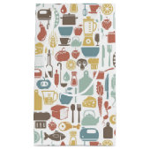 Petit Sac Cadeau Motif avec des icônes de cuisine (Devant)