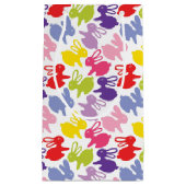 Petit Sac Cadeau motif avec des lapins de Pâques (Devant)