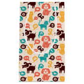 Petit Sac Cadeau Motif avec les chats et les chiens drôles (Devant)