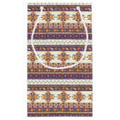 Petit Sac Cadeau Motif aztèque coloré (Dos)