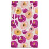 Petit Sac Cadeau Motif botanique d'aquarelle (Devant)